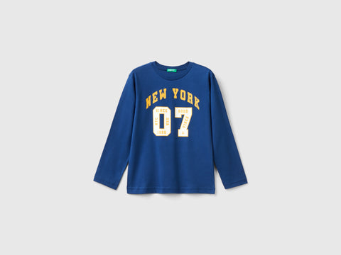 T-shirt de manga comprida estilo college - ucb_image_FS