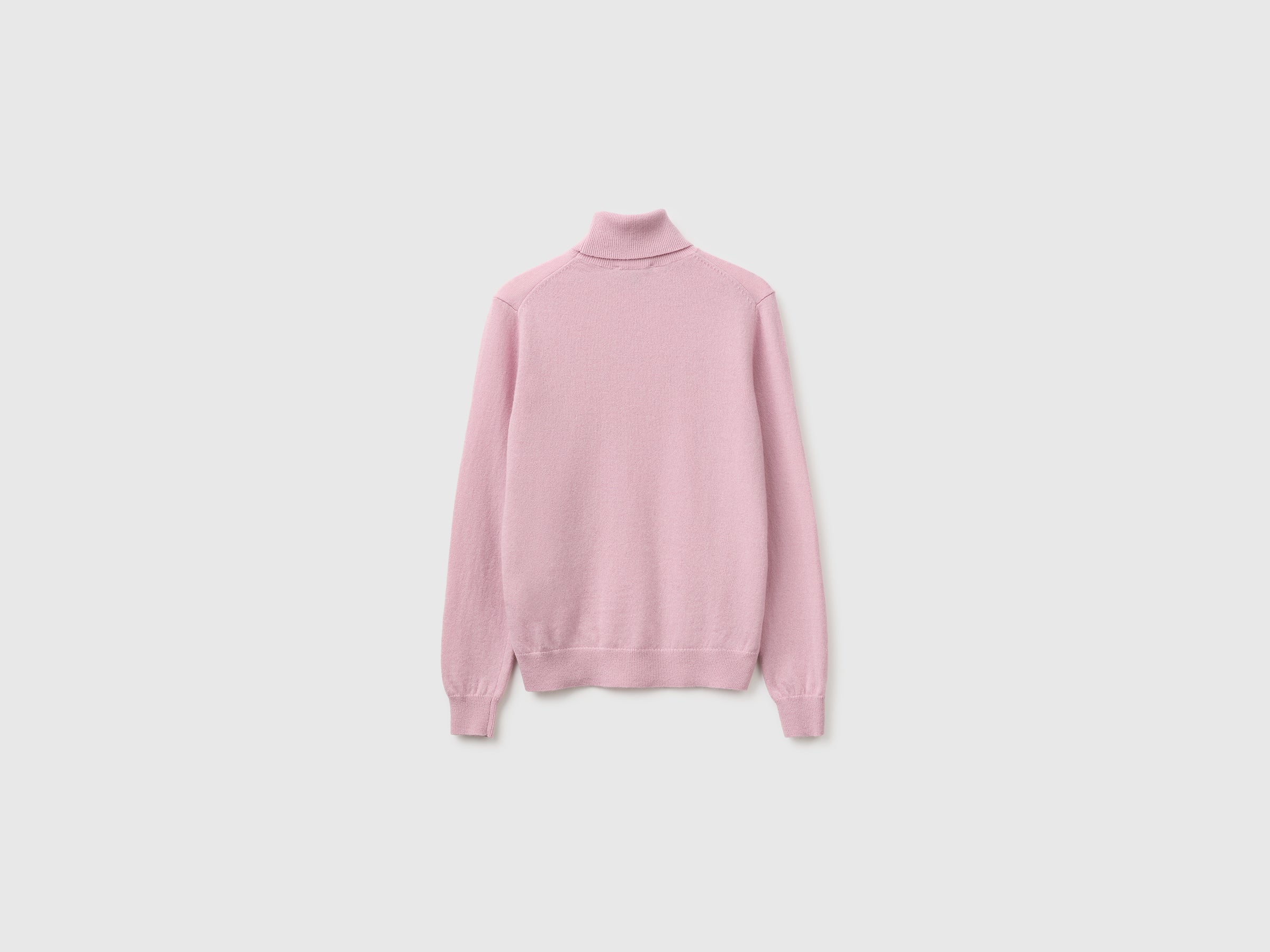 Camisola de gola alta lilás em pura lã Merino - ucb_image_BS