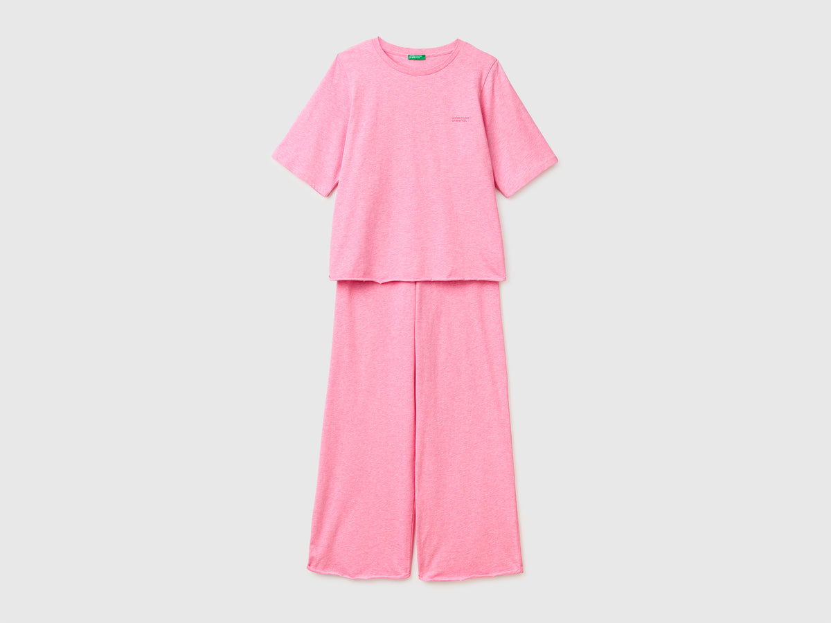 Lightweight melange cotton pyjamas - ucb_image_FS