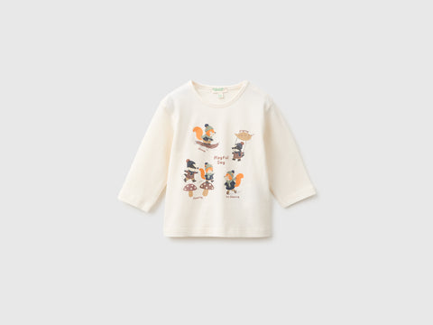 T-shirt com estampa em algodão orgânico - ucb_image_FS