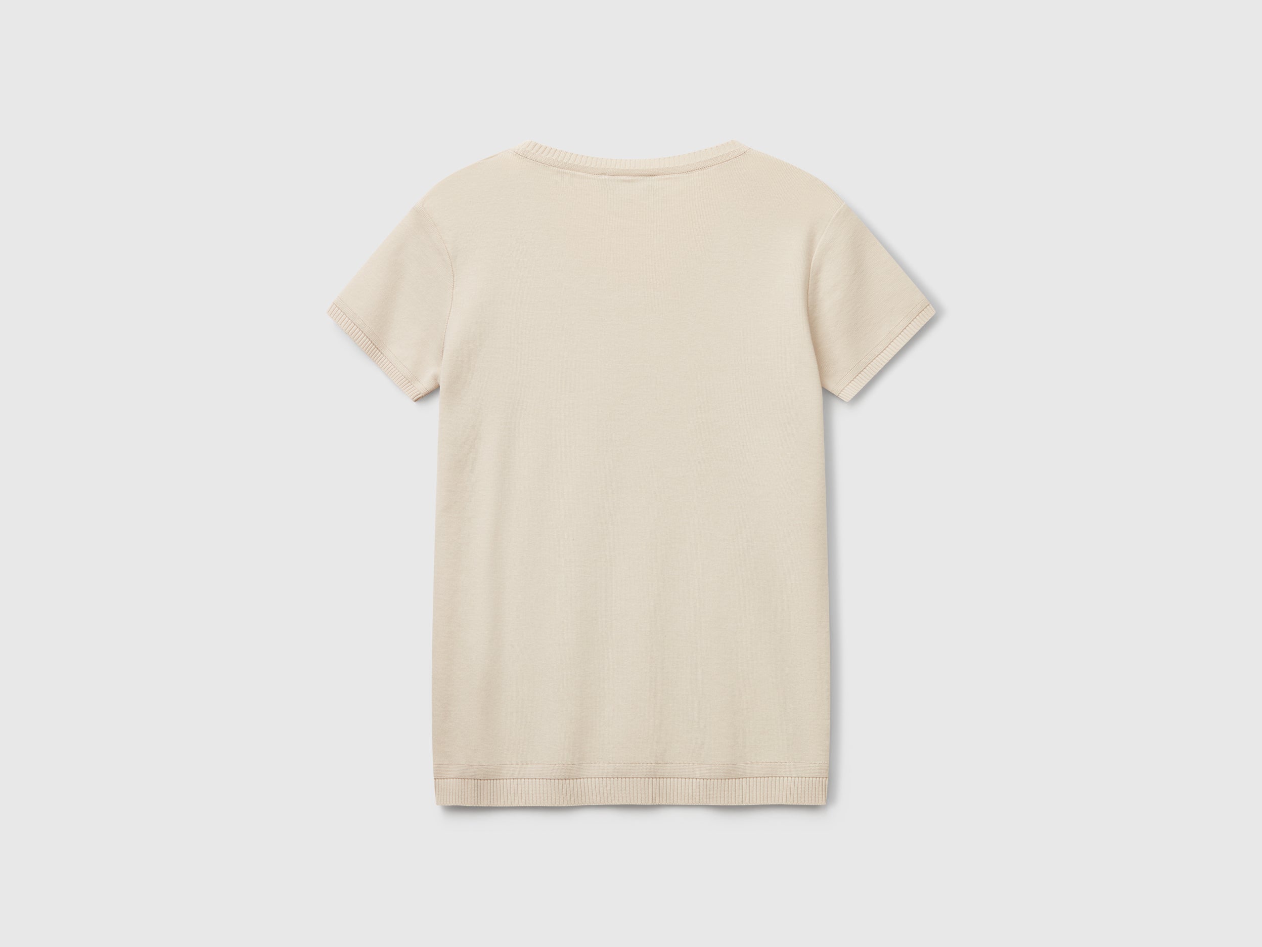 Camisola de manga curta em algodão puro - ucb_image_BS