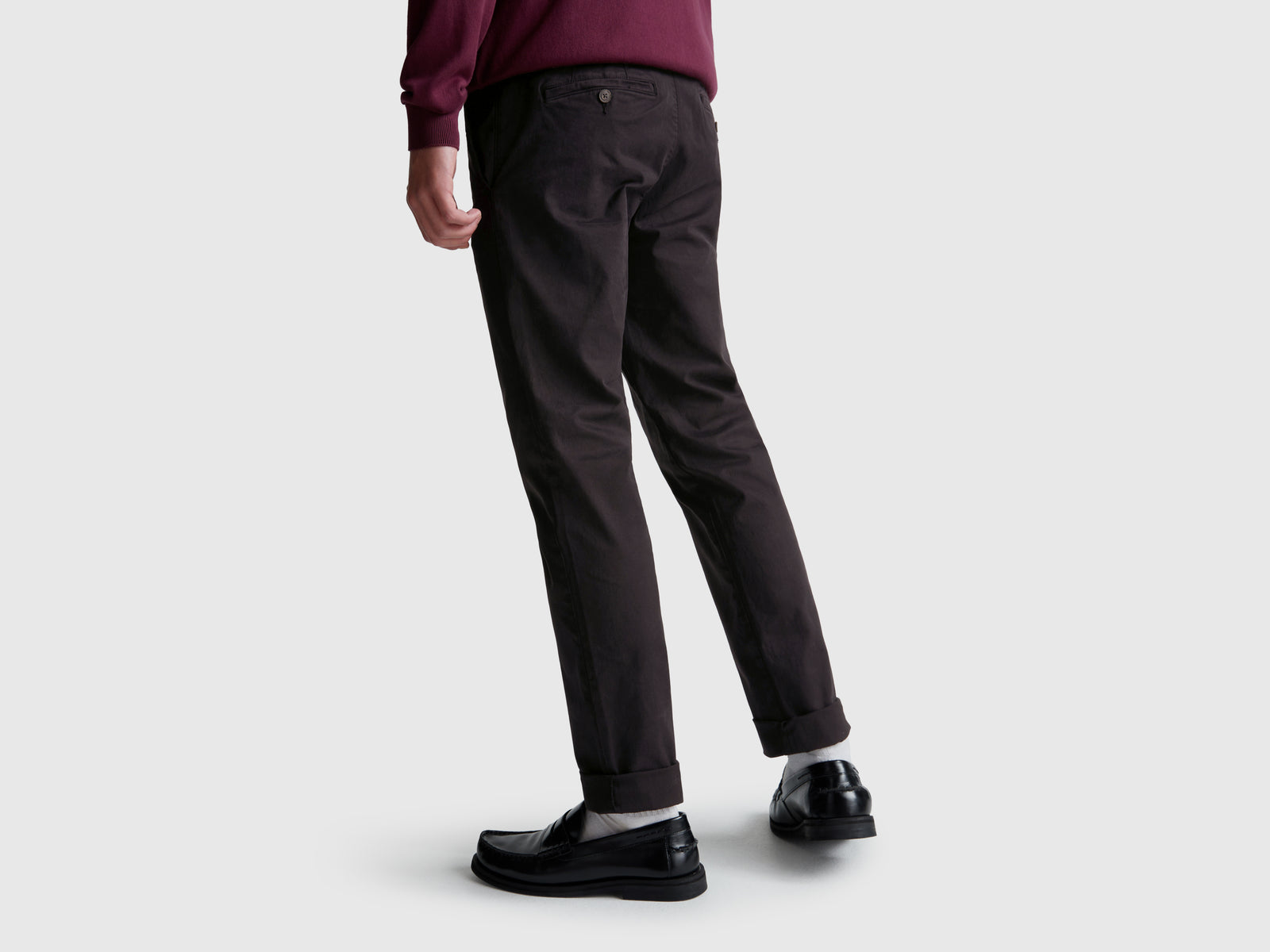 Chinos slim fit em algodão - ucb_image_B