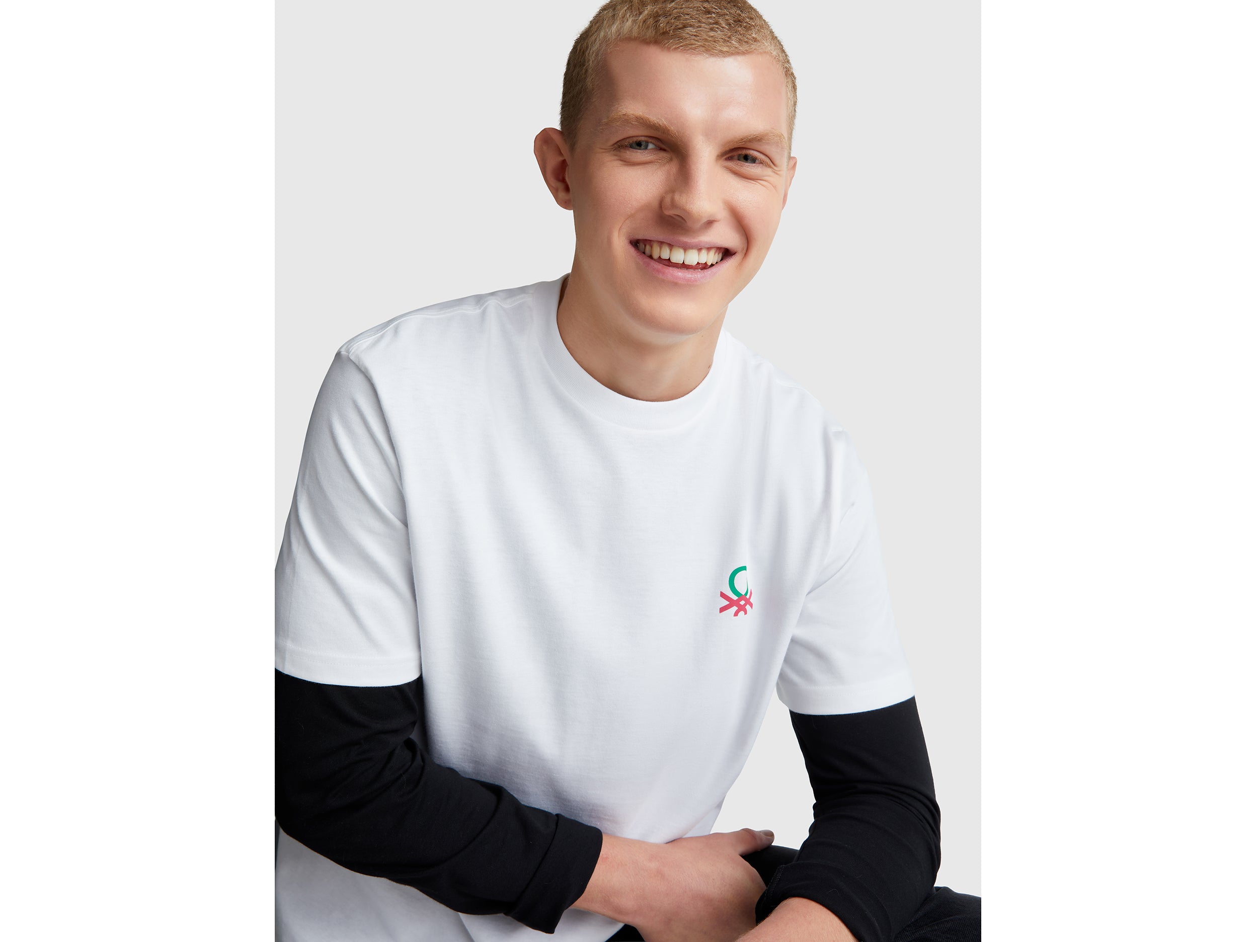 T-shirt relaxed fit com estampa - ucb_image_FY