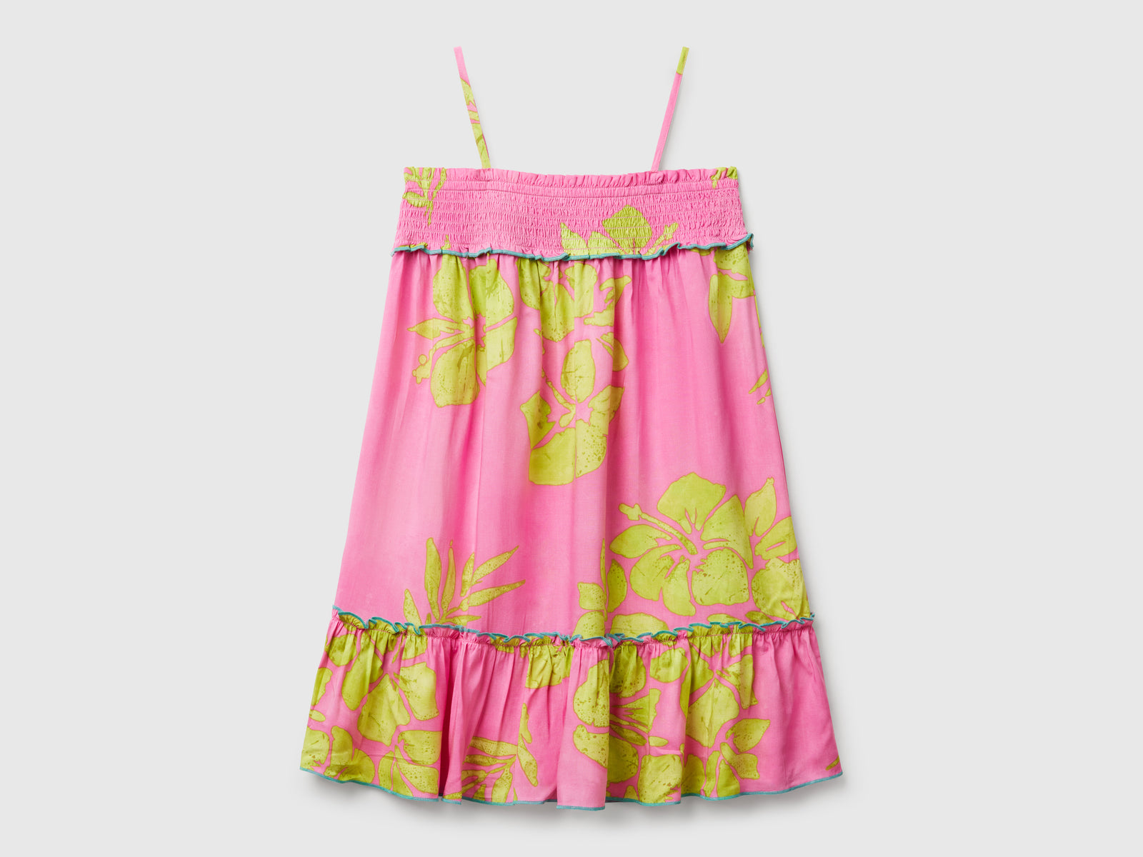 Vestido fluido com estampa de flores - ucb_image_FS