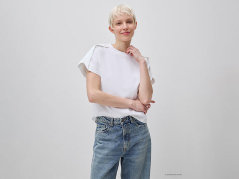 T-shirt com prega nos ombros - ucb_image_F