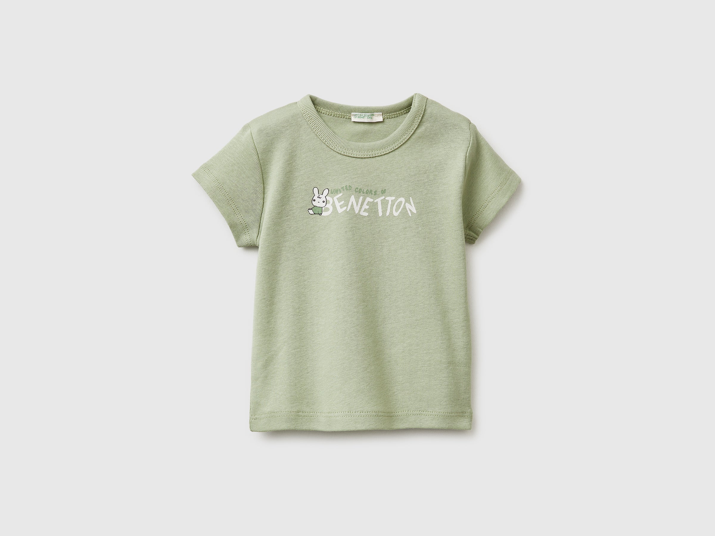 Logo print t-shirt in organic cotton - ucb_image_FS