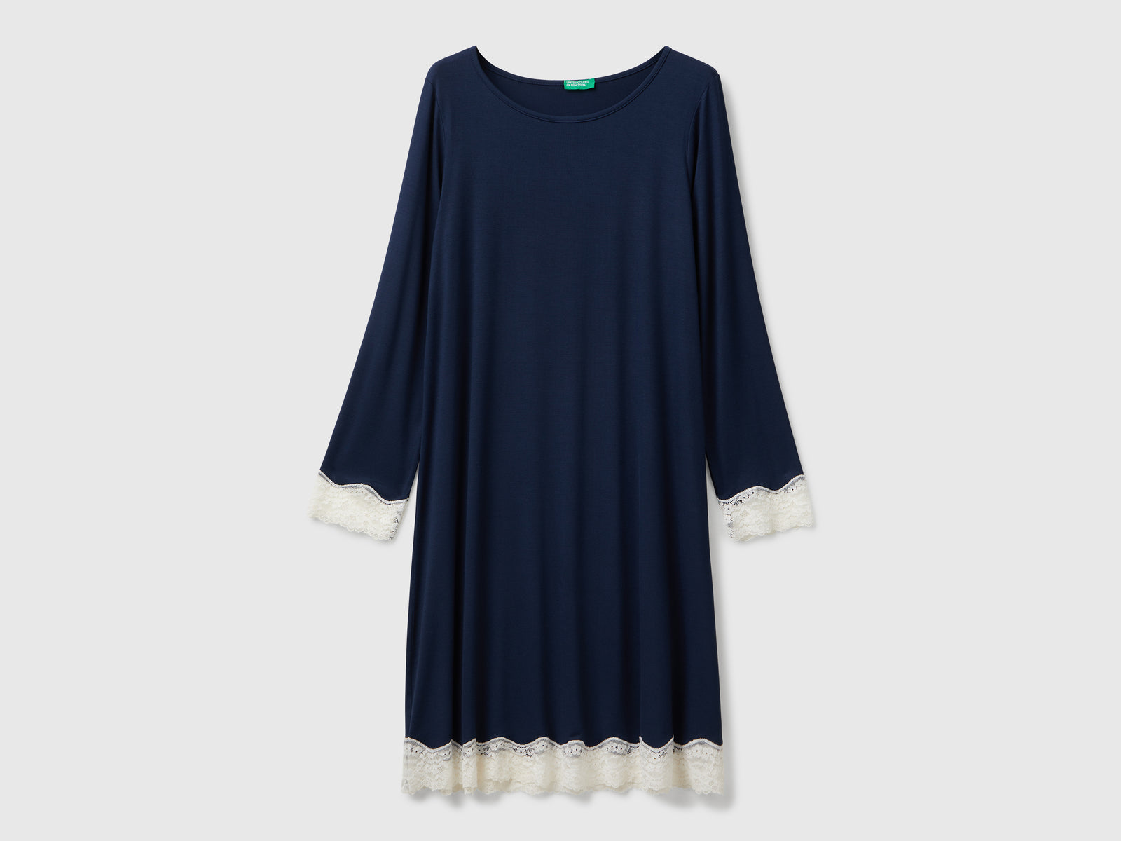 Camisa de noite fluida com renda - ucb_image_FS