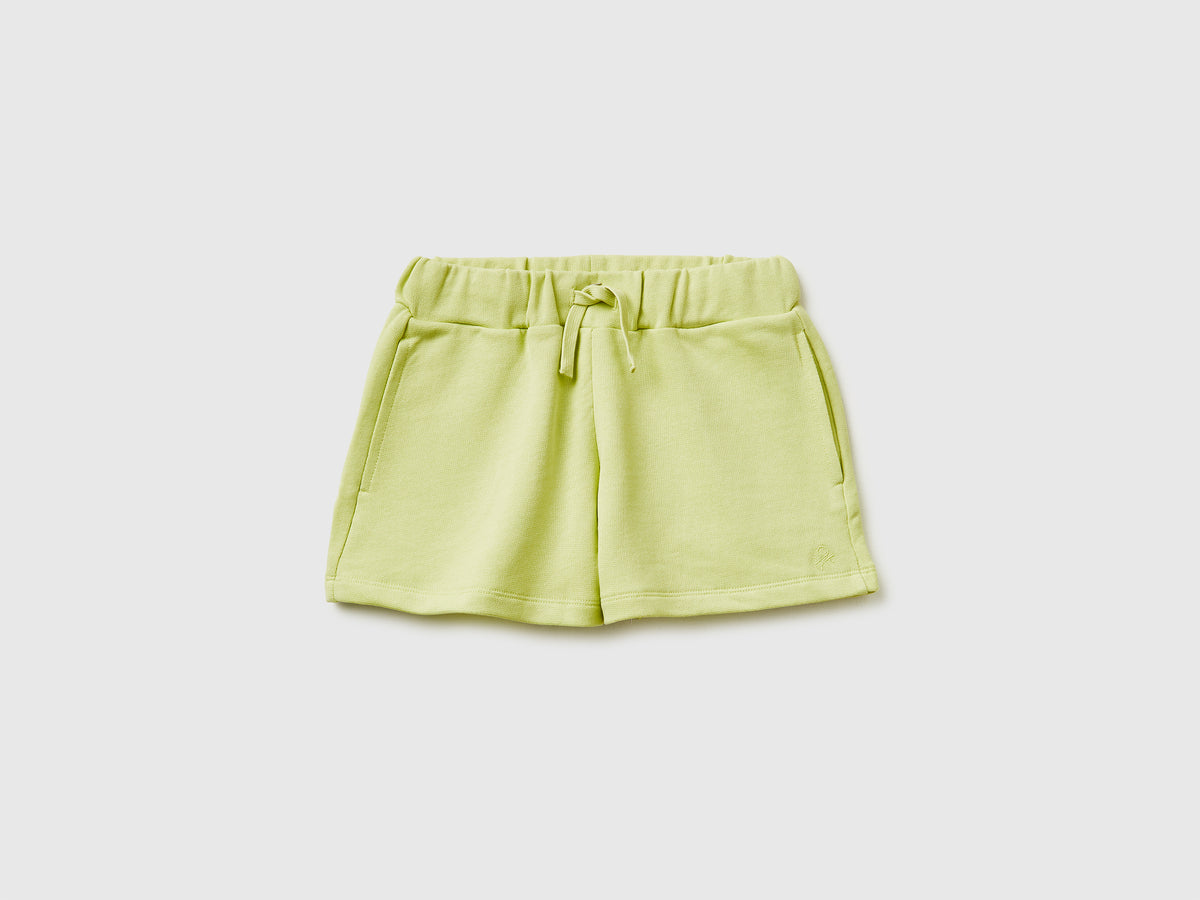 Shorts in sweat fabric with drawstring - ucb_image_FS