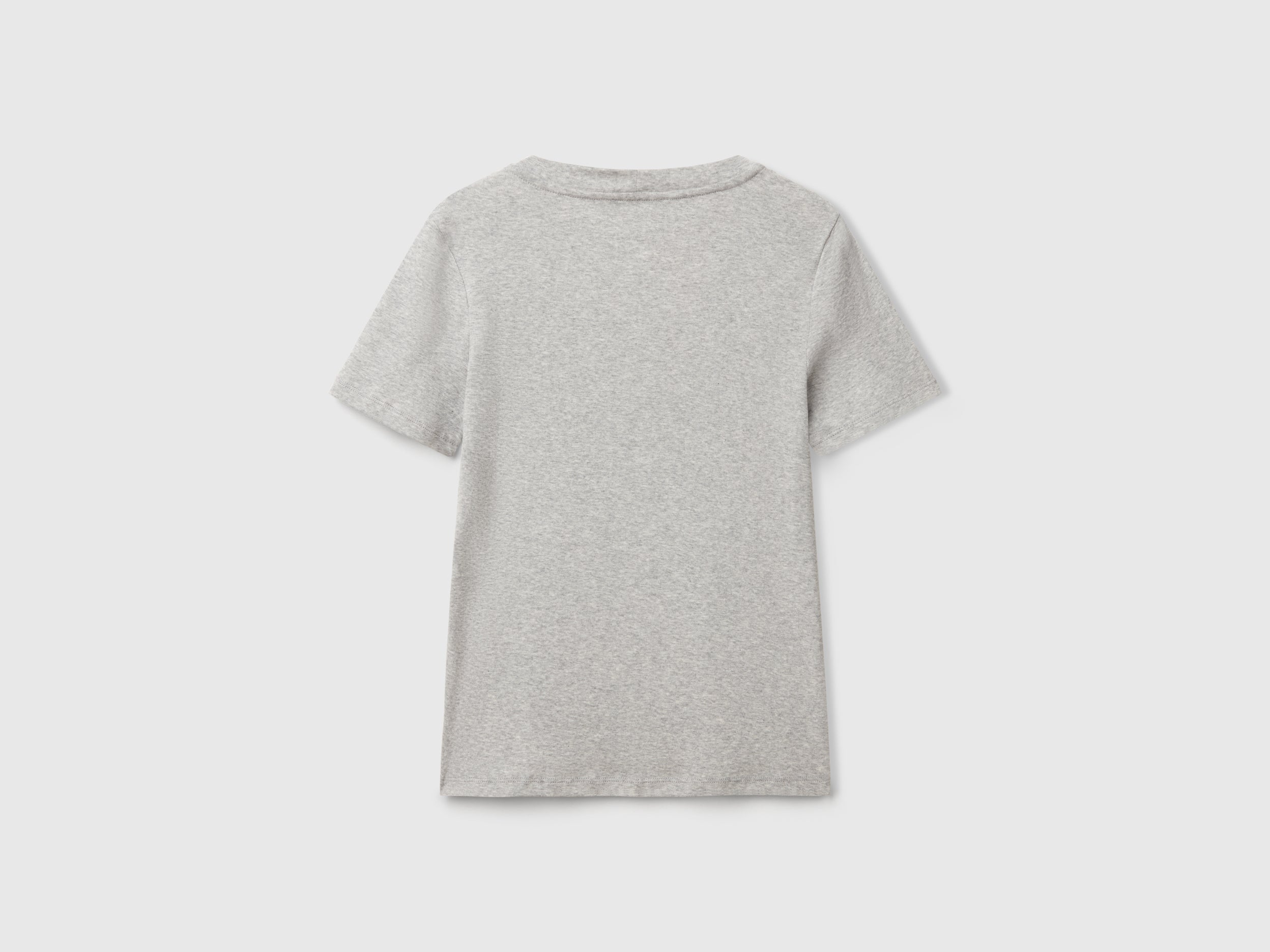 T-shirt de manga curta em algodão de fibra longa - ucb_image_BS