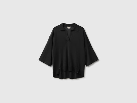 Polo de malha em mistura de viscose de bambu - ucb_image_FS