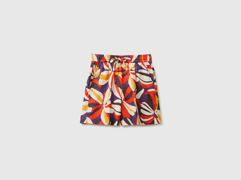 Shorts estampados em linho puro - ucb_image_FS