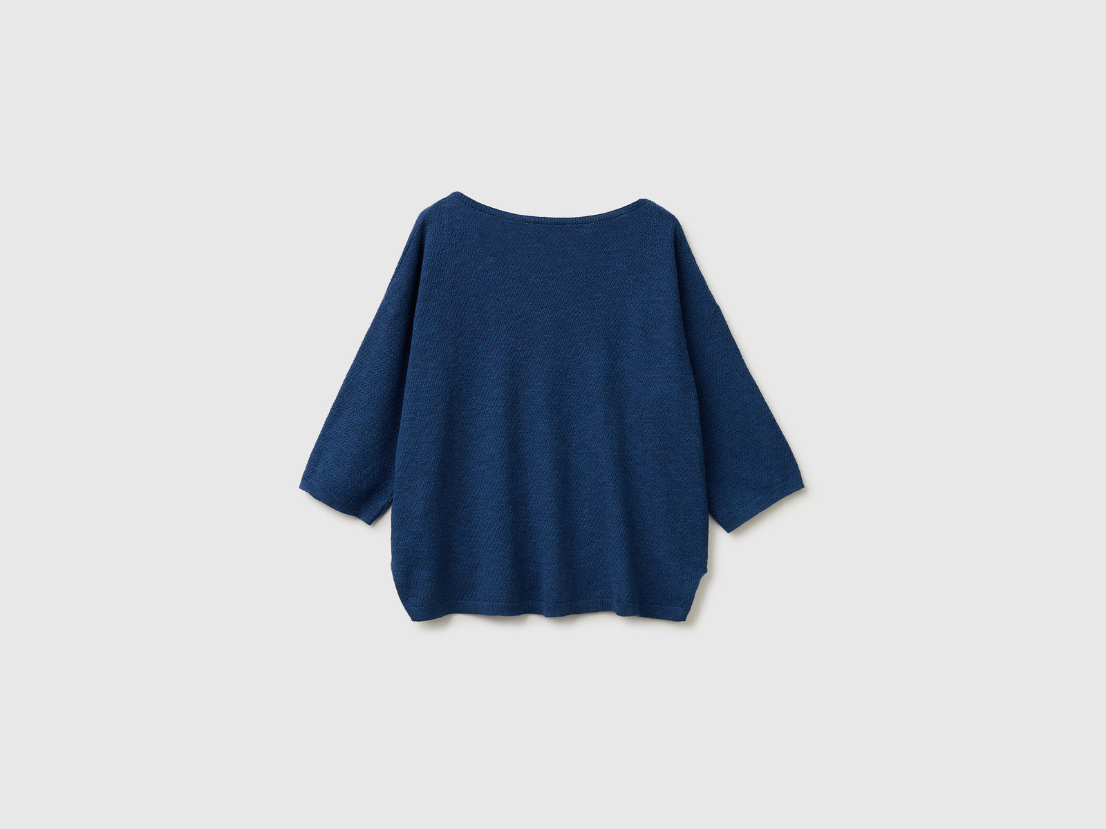 Boxy fit linen blend sweater - ucb_image_BS