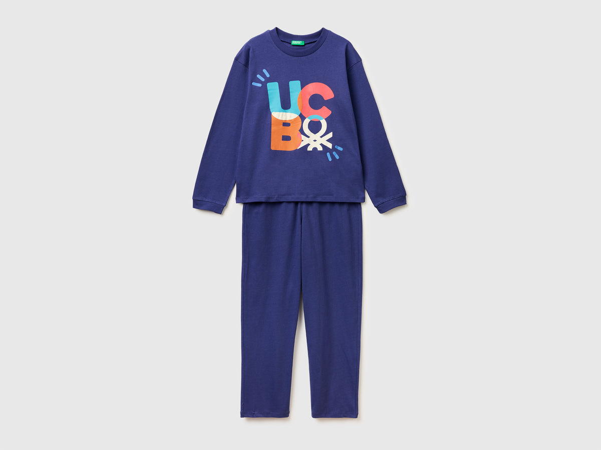 Pijama confortável com estampa logótipo - ucb_image_FS