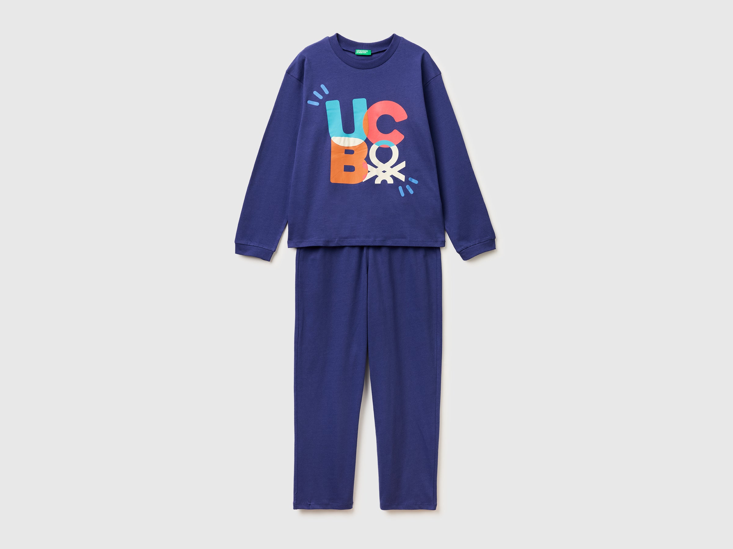 Pijama confortável com estampa logótipo - ucb_image_FS