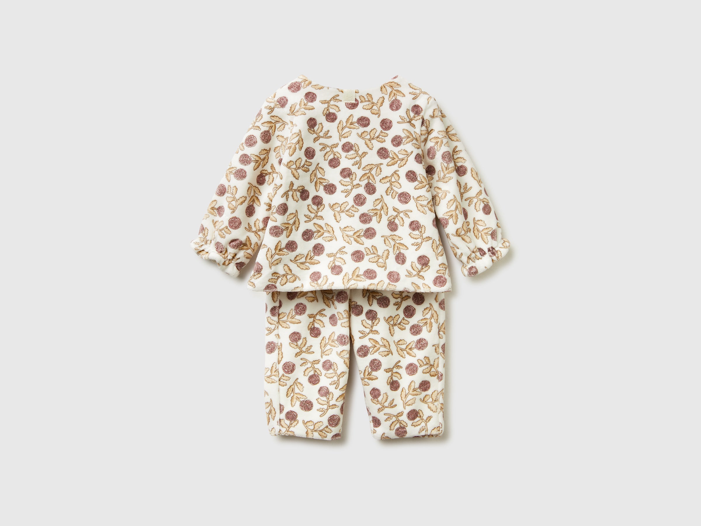 Conjunto em chenille às flores - ucb_image_BS
