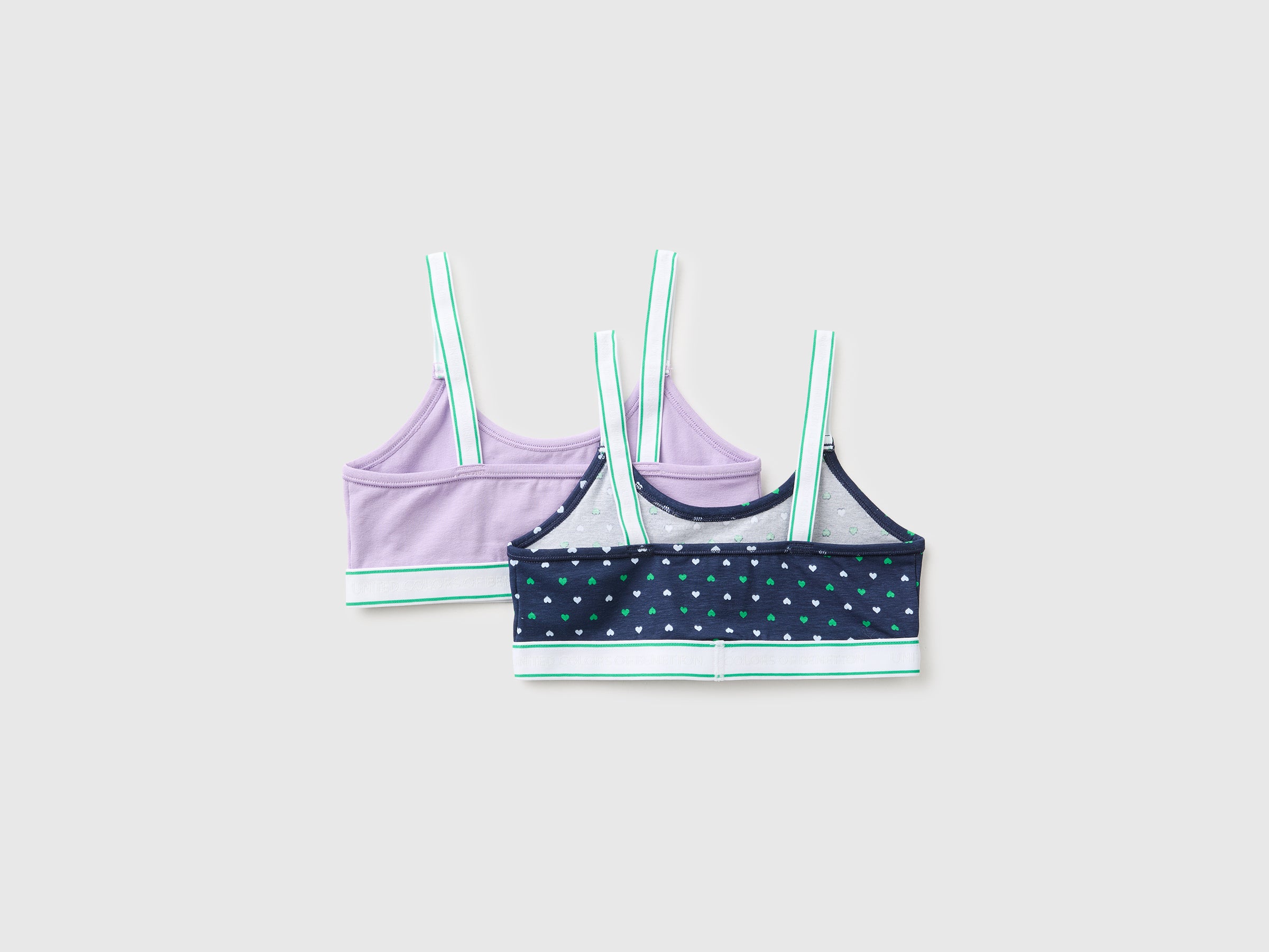 Dois brassieres com elástico logótipo - ucb_image_BS