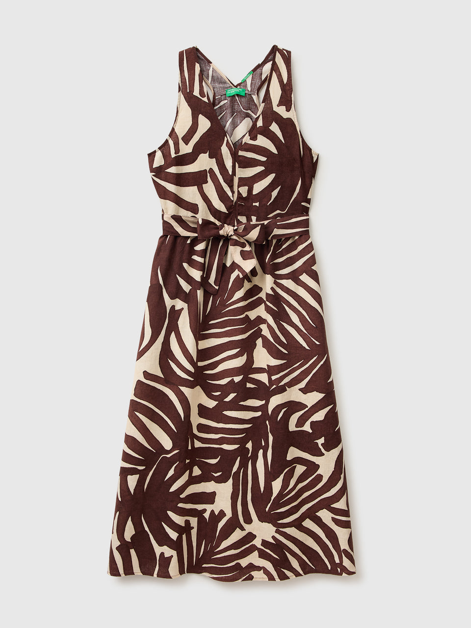 Vestido estampado em linho puro - ucb_image_FS