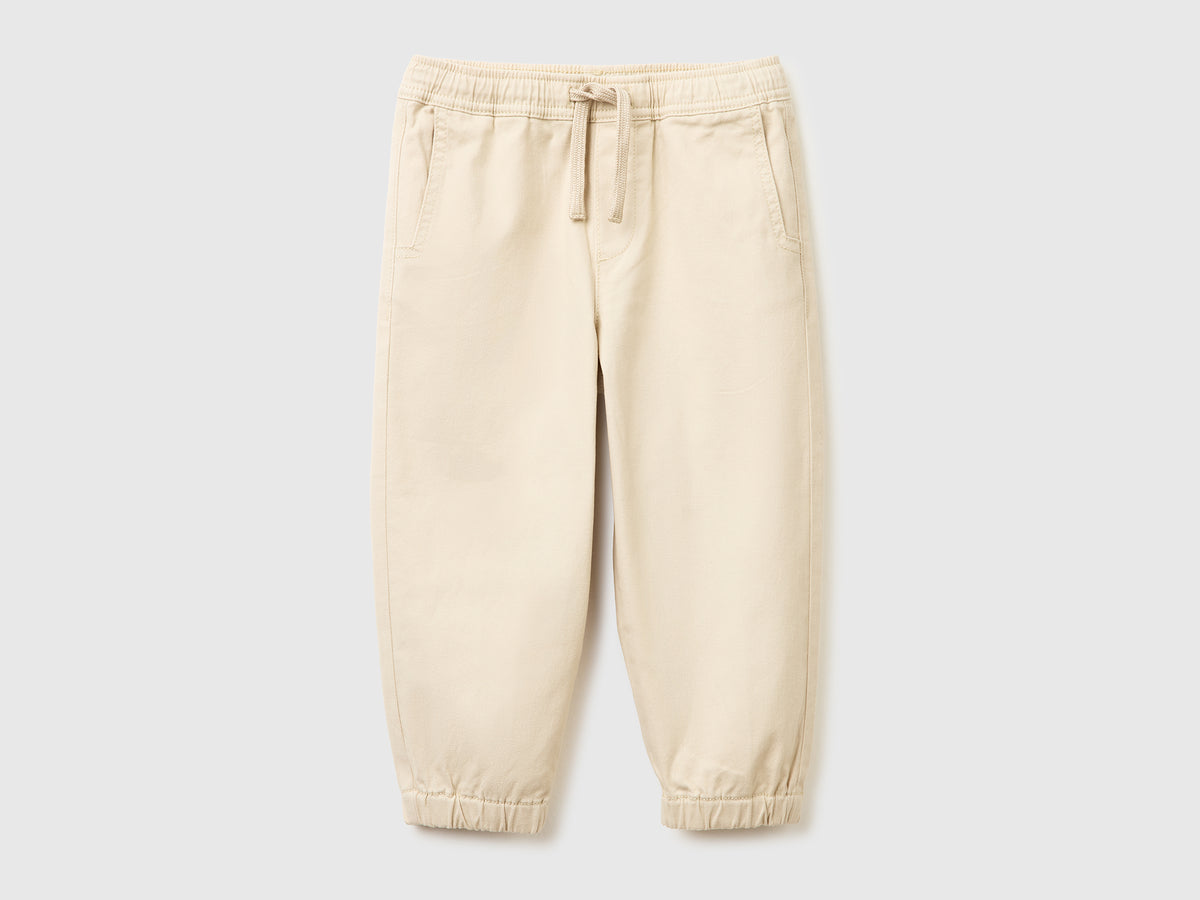 Stretch cotton joggers - ucb_image_FS
