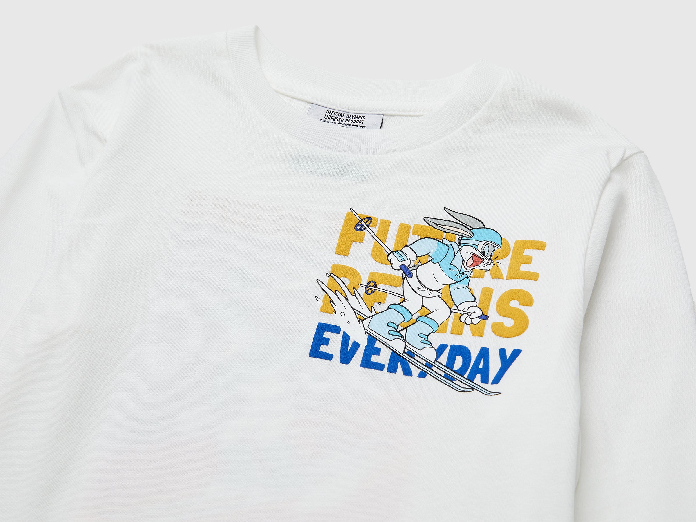 Looney Tunes x Olympic Collection cream T-Shirt - ucb_image_DS1
