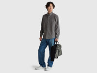 Camisa button down em veludo - ucb_image_FY