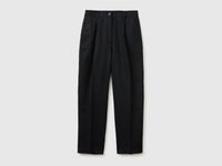 100% linen straight trousers - ucb_image_FS