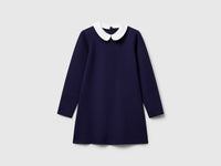 Vestido com colarinho em viscose mista - ucb_image_FS