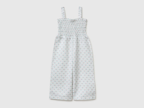 Floral linen blend jumpsuit - ucb_image_FS
