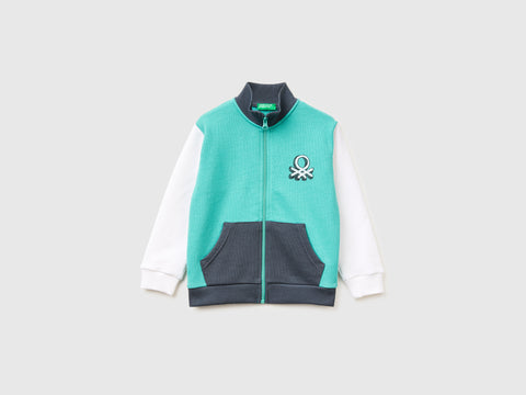 Organic cotton zip-up sweatshirt - ucb_image_FS