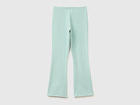Stretch cotton flared leggings - ucb_image_BS