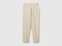 100% linen cigarette trousers - ucb_image_BS