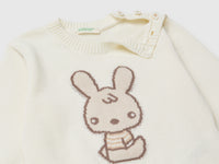 Sweater with bunny inlay - ucb_image_DS1