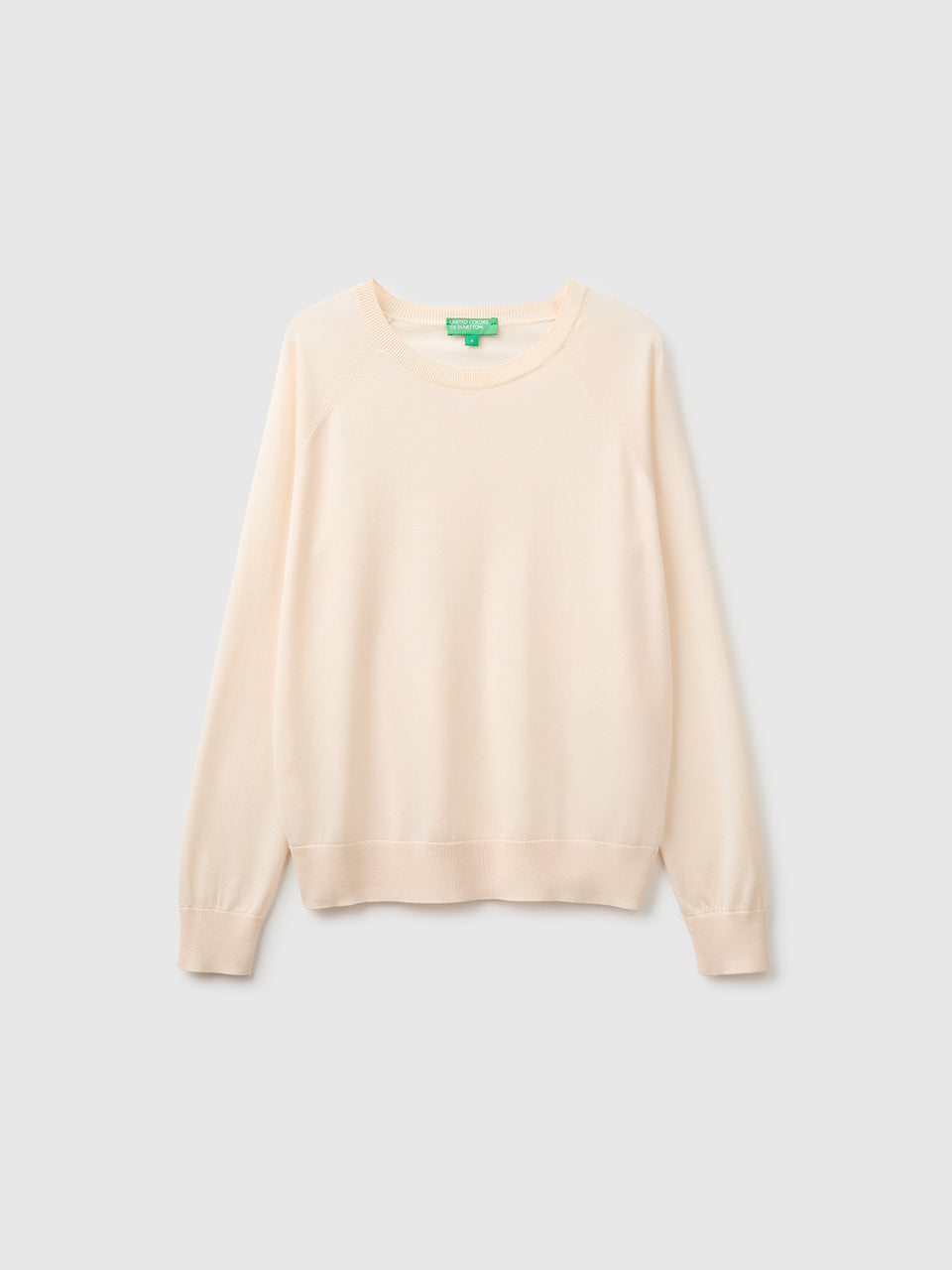 Camisola de gola redonda em mistura de seda - ucb_image_FS