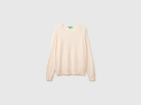 Camisola de gola redonda em mistura de seda - ucb_image_FS