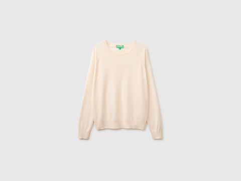 Camisola de gola redonda em mistura de seda - ucb_image_FS