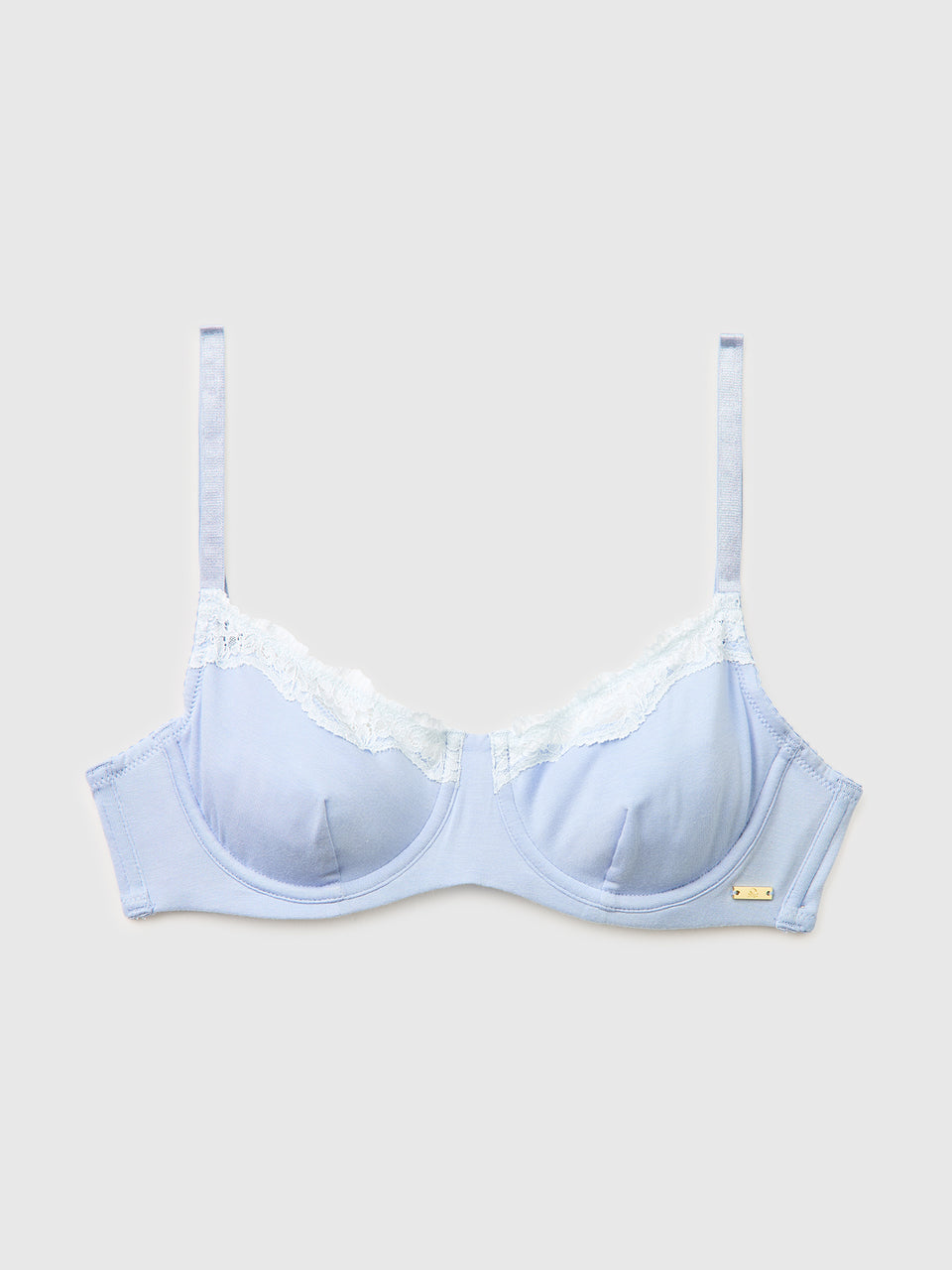 Silk blend bra with lace - ucb_image_FS