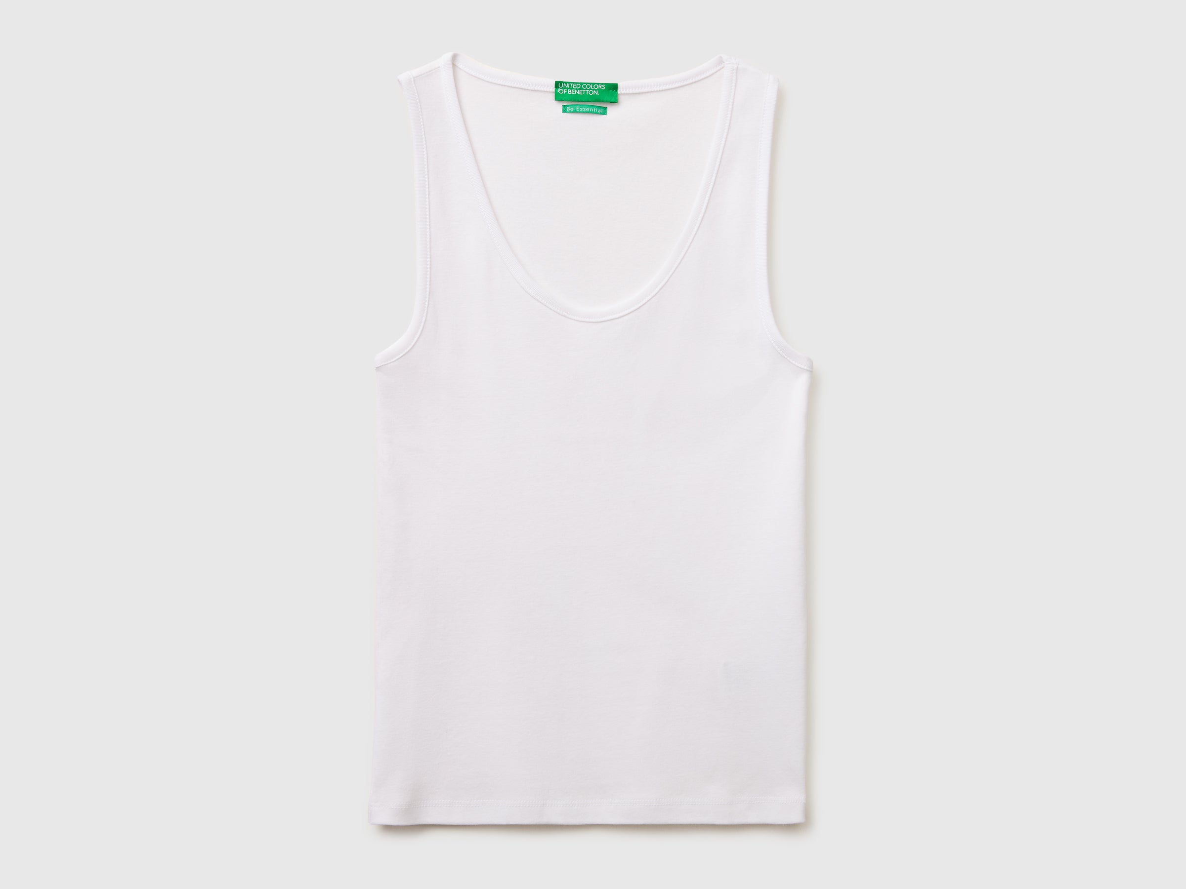 Slim fit ribbed tank top - ucb_image_FS