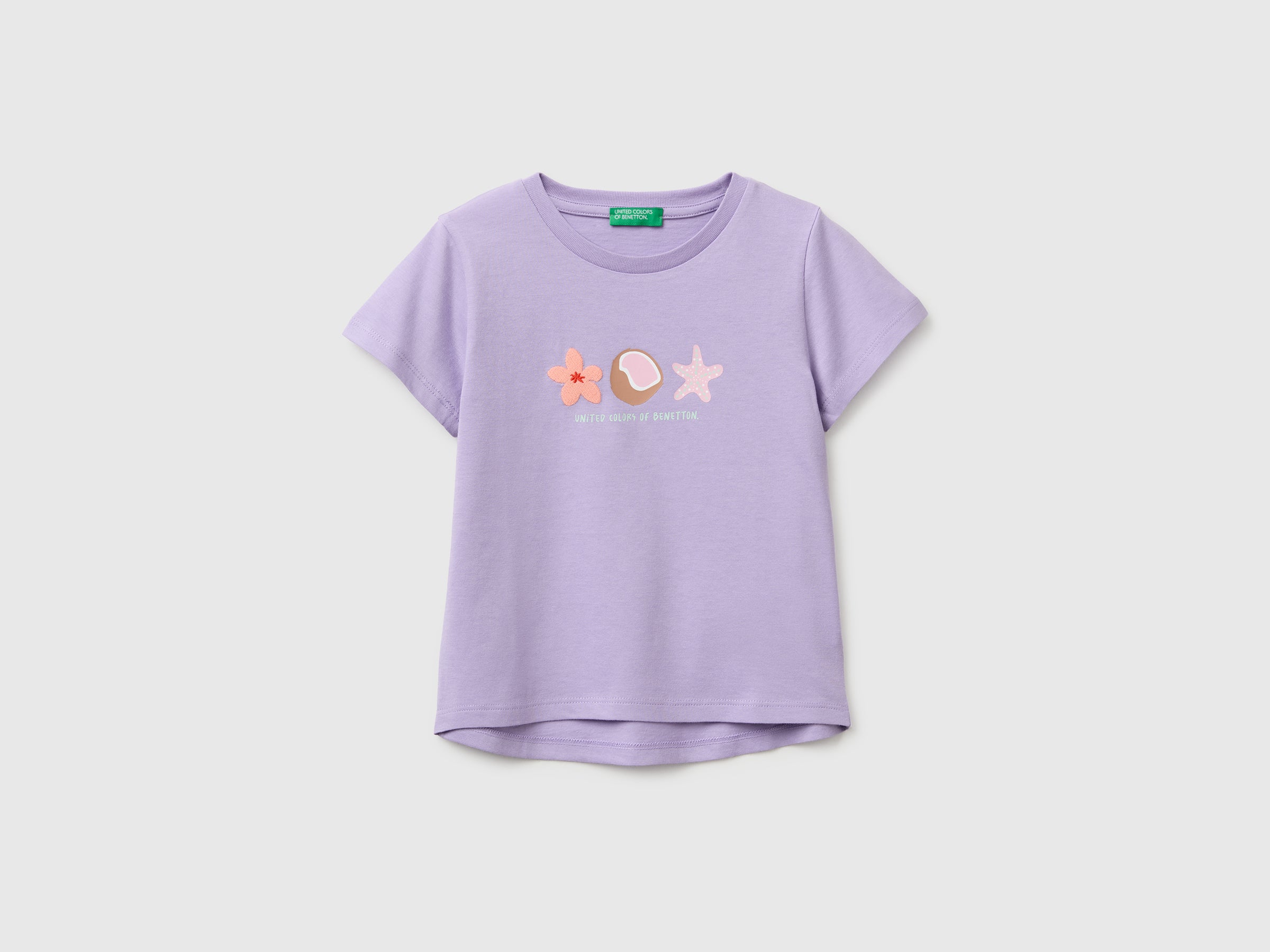 T-shirt with print and embroidery - ucb_image_FS