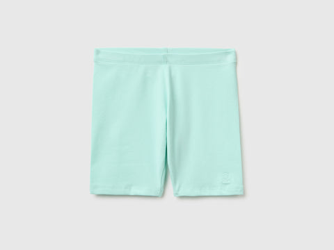 Stretch cotton short leggings - ucb_image_FS