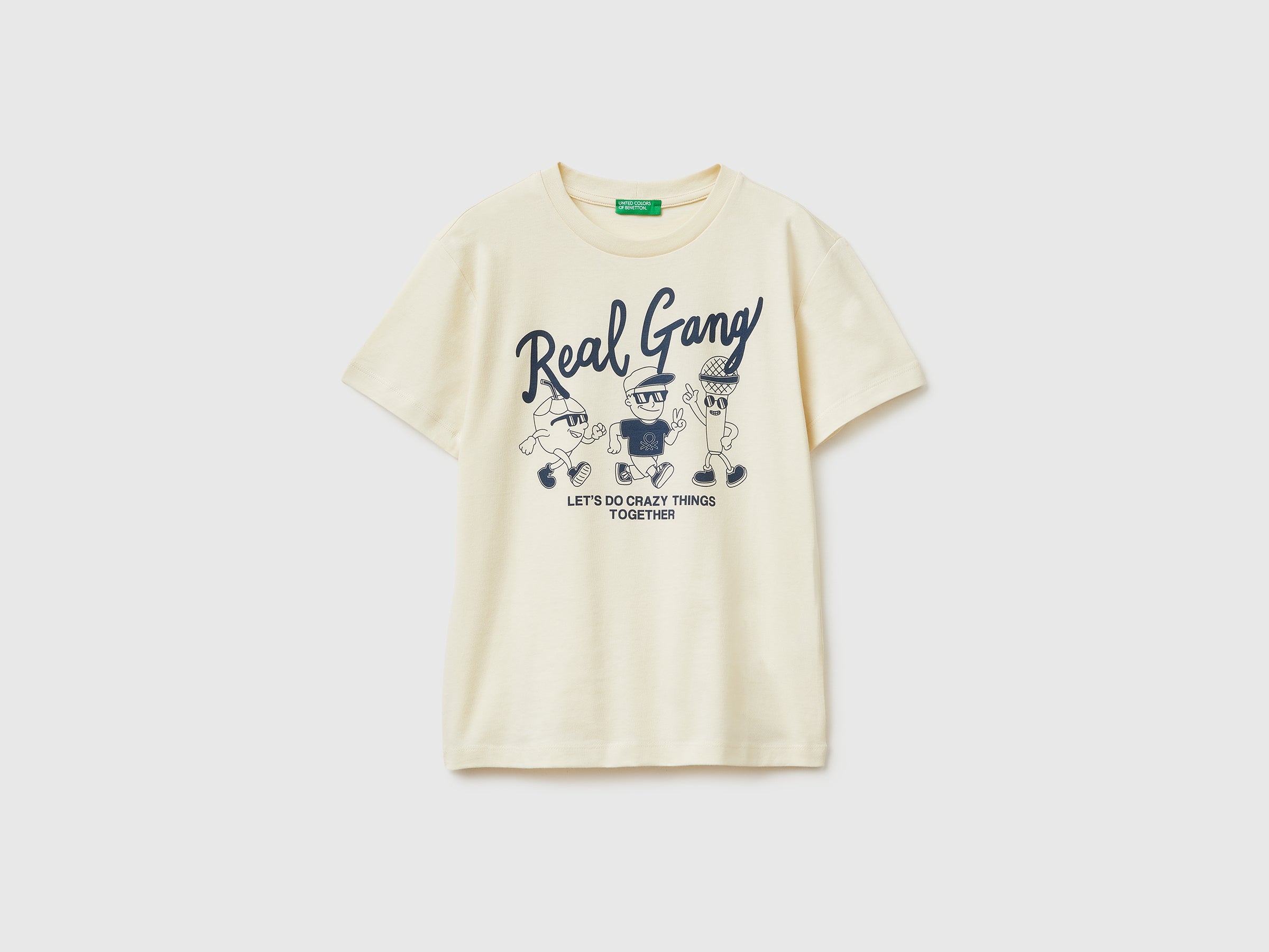 Organic cotton printed T-shirt - ucb_image_FS