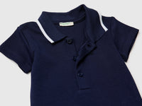 Polo onesie in organic cotton - ucb_image_DS1