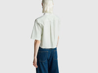 Camisa às riscas em algodão puro - ucb_image_B