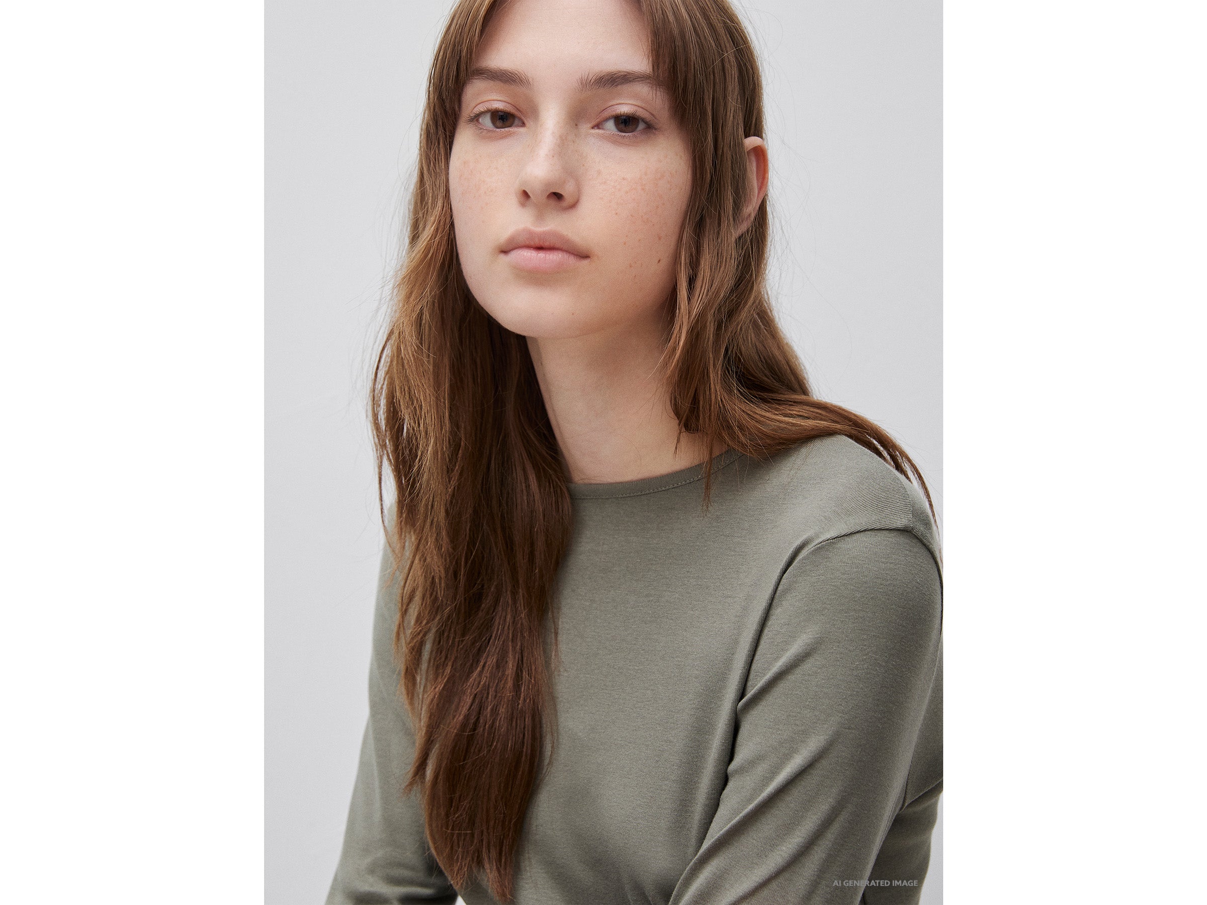 T-shirt slim fit com mangas compridas - ucb_image_FY