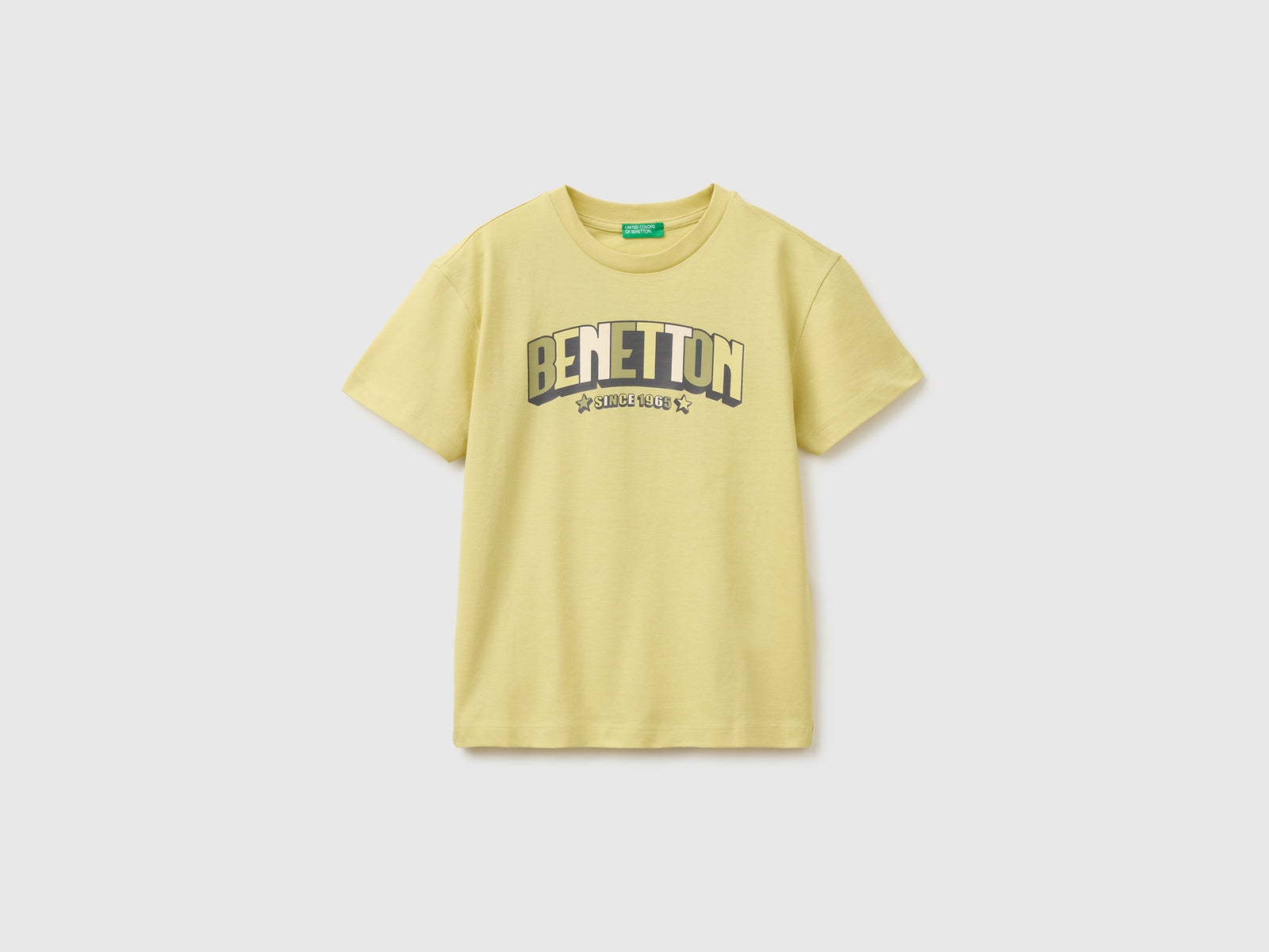 Organic cotton T-shirt with logo print - ucb_image_FS