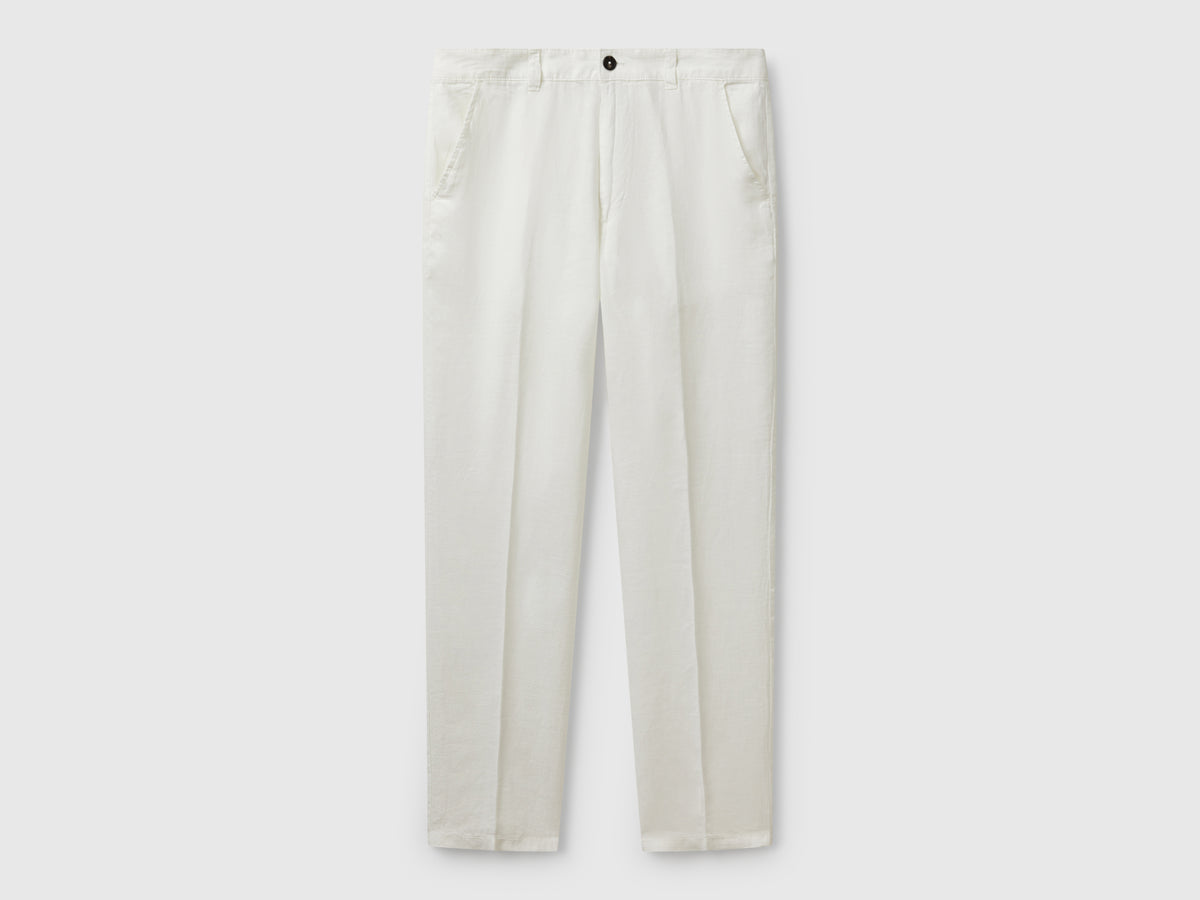Chinos in pure linen - ucb_image_FS