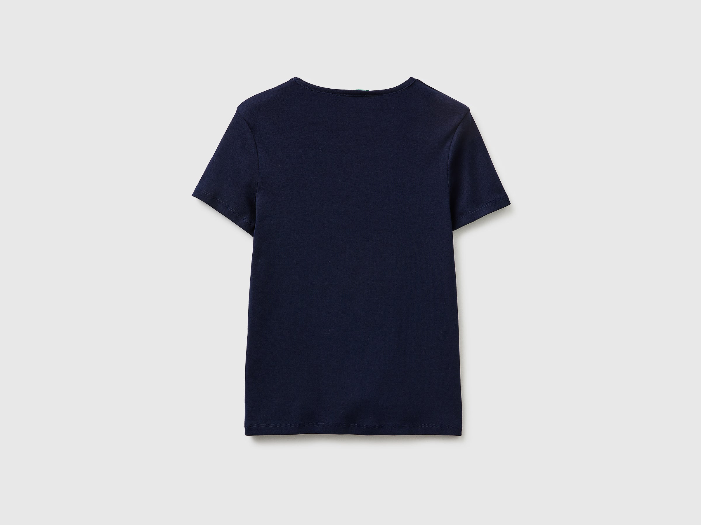 T-shirt de gola redonda slim fit - ucb_image_BS