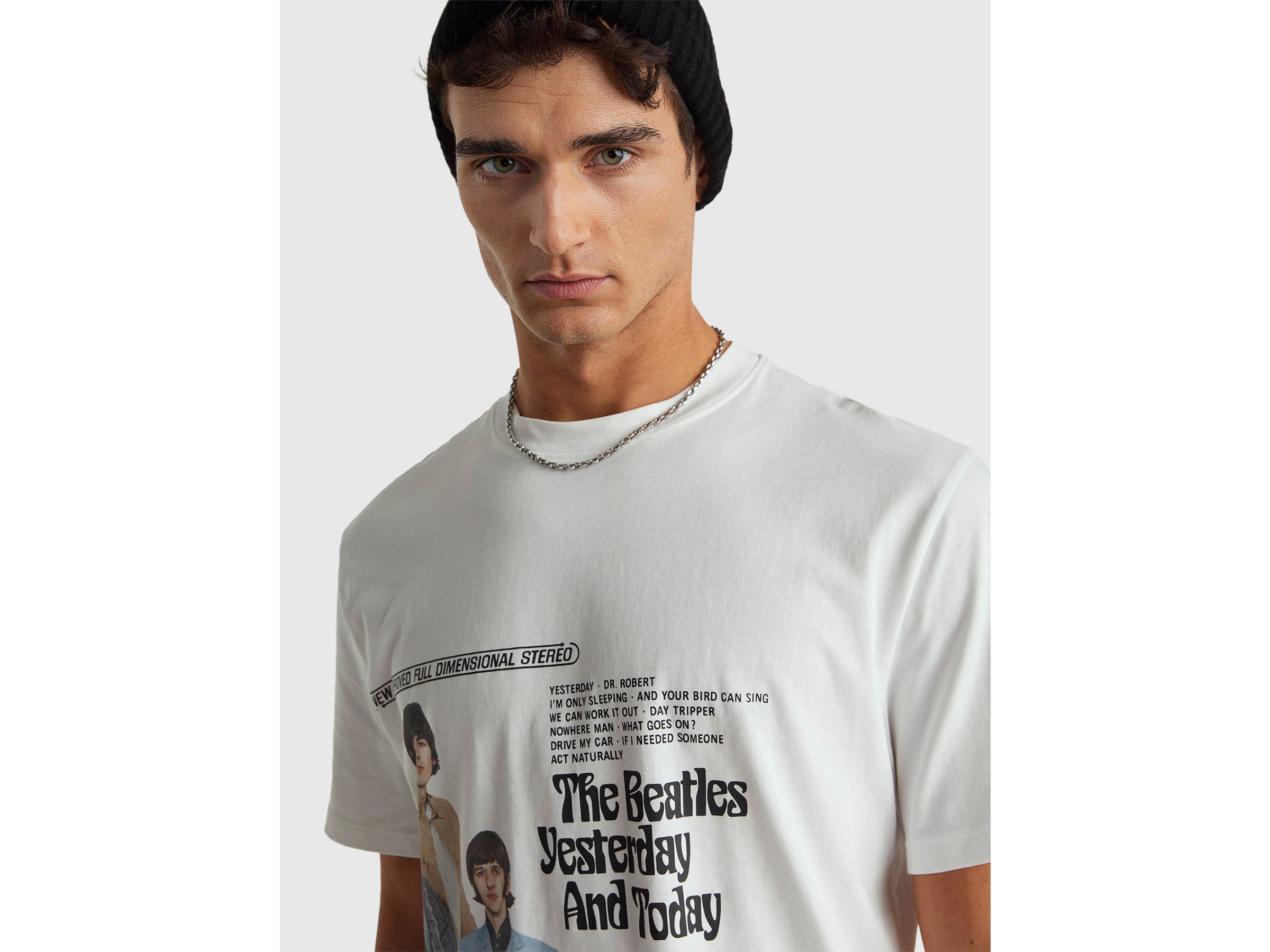 THE BEATLES ホワイトTシャツ Mサイズ T-shirt 