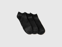 Three pairs of plain short socks - ucb_image_FS