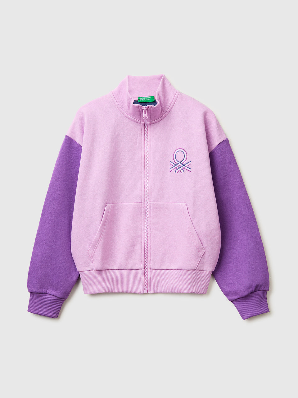 Zip-up sweatshirt with print - ucb_image_FS