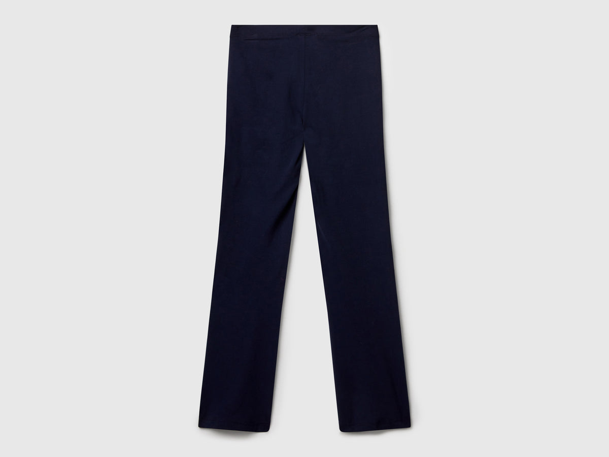 Leggings à boca-de-sino em algodão macio - ucb_image_BS