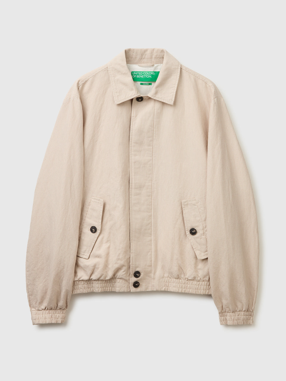 Yarn-dyed linen blend jacket - ucb_image_FS